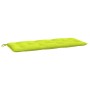 Garden bench cushions 2 pcs bright green 120x50x7 cm by , Cushions for chairs and sofas - Ref: Foro24-361689, Price: 29,32 €,...