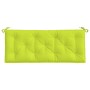 Garden bench cushions 2 pcs bright green 120x50x7 cm by , Cushions for chairs and sofas - Ref: Foro24-361689, Price: 29,32 €,...