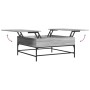 Sonoma gray metal engineered wood coffee table 95x95x45 cm by , Coffee table - Ref: Foro24-3217067, Price: 114,66 €, Discount: %