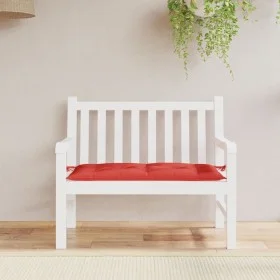 Garden bench cushion Oxford fabric red 110x50x7 cm by , Cushions for chairs and sofas - Ref: Foro24-361817, Price: 26,09 €, D...