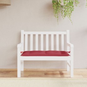 Garden bench cushion Oxford fabric red red 110x50x7 cm by , Cushions for chairs and sofas - Ref: Foro24-361820, Price: 26,39 ...