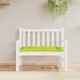 Gartenbankauflage Oxford-Stoff hellgrün 110x50x7 cm von , Kissen für Stühle und Sofas - Ref: Foro24-361822, Preis: 26,08 €, R...