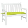 Garden bench cushion Oxford fabric light green 110x50x7 cm by , Cushions for chairs and sofas - Ref: Foro24-361822, Price: 26...
