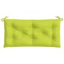 Garden bench cushion Oxford fabric light green 110x50x7 cm by , Cushions for chairs and sofas - Ref: Foro24-361822, Price: 26...