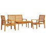 Gartenmöbel-Set 4-teilig aus massivem Akazienholz von , Gartensets - Ref: Foro24-3211794, Preis: 290,80 €, Rabatt: %