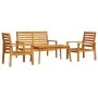 Juego de muebles de jardín 4 piezas madera maciza de acacia de , Conjuntos de jardín - Ref: Foro24-3211794, Precio: 285,51 €,...
