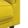 Yellow velvet 2-piece sofa set with cushions by , Sofas - Ref: Foro24-3209263, Price: 493,45 €, Discount: %