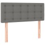 Boxspringbett mit Matratze und dunkelbraunem LED-Stoff 120x190 cm von , Betten und Lattenroste - Ref: Foro24-3270068, Preis: ...