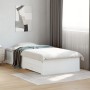 Weißes Holzwerkstoffbett mit Schubladen 100x200 cm von , Betten und Lattenroste - Ref: Foro24-3280419, Preis: 117,59 €, Rabat...