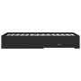 Cama con cajones madera de ingeniería negra 90x200 cm de , Camas y somieres - Ref: Foro24-3280427, Precio: 107,68 €, Descuent...