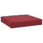 Cojín para sofá de palets tela Oxford rojo tinto 60x60x8 cm de , Cojines para sillas y sofás - Ref: Foro24-361801, Precio: 24...