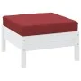 Cojín para sofá de palets tela Oxford rojo tinto 60x60x8 cm de , Cojines para sillas y sofás - Ref: Foro24-361801, Precio: 24...