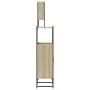 Set de muebles de baño 3 pzas madera contrachapada roble Sonoma de , Muebles de baño - Ref: Foro24-3214701, Precio: 181,50 €,...