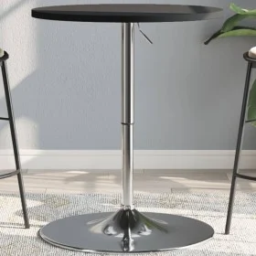 High bar table in engineered wood and black steel 60x60x90 cm by , Kitchen and dining tables - Ref: Foro24-4007193, Price: 82...