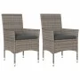 Gartensessel mit Kissen 2 Stück graues synthetisches Rattan von , Gartenstühle - Ref: Foro24-368111, Preis: 125,88 €, Rabatt: %