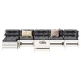 Gartenmöbel-Set 7-teilig aus massivem weißem Kiefernholz von , Gartensets - Ref: Foro24-3250617, Preis: 435,45 €, Rabatt: %
