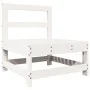 Gartenmöbel-Set 7-teilig aus massivem weißem Kiefernholz von , Gartensets - Ref: Foro24-3250617, Preis: 429,79 €, Rabatt: %