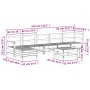 Gartenmöbel-Set 7-teilig aus massivem weißem Kiefernholz von , Gartensets - Ref: Foro24-3250617, Preis: 435,45 €, Rabatt: %