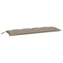 Garden bench cushions 2 pcs taupe Oxford fabric 150x50x7 cm by , Cushions for chairs and sofas - Ref: Foro24-361705, Price: 4...