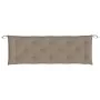 Gartenbankkissen 2 Stück taupefarbener Oxford-Stoff 150x50x7 cm von , Kissen für Stühle und Sofas - Ref: Foro24-361705, Preis...