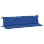 Gartenbankkissen, 2 Stück, blauer Oxford-Stoff, 200 x 50 x 7 cm von , Kissen für Stühle und Sofas - Ref: Foro24-361745, Preis...