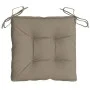 Gartenstuhlkissen 6 Stück taupefarbener Oxford-Stoff 40x40x7 cm von , Kissen für Stühle und Sofas - Ref: Foro24-361476, Preis...