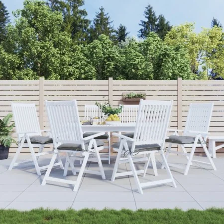Garden Chair Cushions 6 Pcs Gray Oxford Fabric 50x50x7 cm by , Cushions for chairs and sofas - Ref: Foro24-361512, Price: 47,...