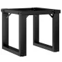 O-structure coffee table legs cast iron 40x40x33 cm by , Table legs - Ref: Foro24-357869, Price: 38,83 €, Discount: %
