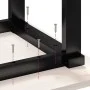 Patas de mesa de centro estructura O hierro fundido 40x40x33 cm de , Patas para mesas - Ref: Foro24-357869, Precio: 38,83 €, ...