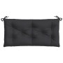 Gartenbankauflage Oxford-Stoff schwarz 100x50x7 cm von , Kissen für Stühle und Sofas - Ref: Foro24-361571, Preis: 16,76 €, Ra...