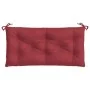 Garden bench cushion Oxford fabric red red 100x50x7 cm by , Cushions for chairs and sofas - Ref: Foro24-361573, Price: 21,43 ...