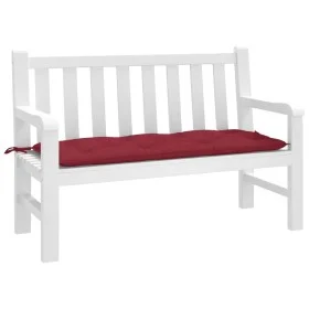 Garden bench cushion Oxford fabric red red 120x50x7 cm by , Cushions for chairs and sofas - Ref: Foro24-361592, Price: 28,10 ...