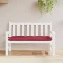 Garden bench cushion Oxford fabric red red 120x50x7 cm by , Cushions for chairs and sofas - Ref: Foro24-361592, Price: 28,10 ...