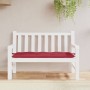 Gartenbankauflage Oxford-Stoff rot rot 120x50x7 cm von , Kissen für Stühle und Sofas - Ref: Foro24-361592, Preis: 23,32 €, Ra...