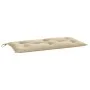 Cojín de banco de jardín tela Oxford beige 100x50x7 cm de , Cojines para sillas y sofás - Ref: Foro24-361567, Precio: 24,26 €...