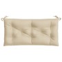 Garden bench cushion beige Oxford fabric 100x50x7 cm by , Cushions for chairs and sofas - Ref: Foro24-361567, Price: 26,72 €,...