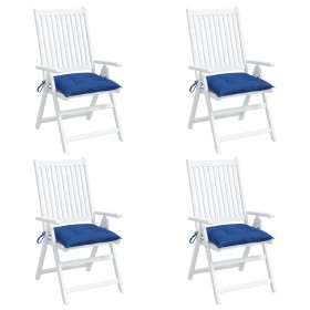 Cojines de palets de jardín 4 uds tela Oxford azul 50x50x7 cm de , Cojines para sillas y sofás - Ref: Foro24-361538, Precio: ...