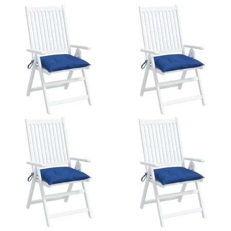 Cojines de palets de jardín 4 uds tela Oxford azul 50x50x7 cm de , Cojines para sillas y sofás - Ref: Foro24-361538, Precio: ...