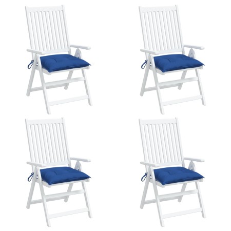 Gartenpalettenkissen 4 Stück blauer Oxford-Stoff 50x50x7 cm von , Kissen für Stühle und Sofas - Ref: Foro24-361538, Preis: 37...