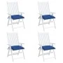 Cojines de palets de jardín 4 uds tela Oxford azul 50x50x7 cm de , Cojines para sillas y sofás - Ref: Foro24-361538, Precio: ...