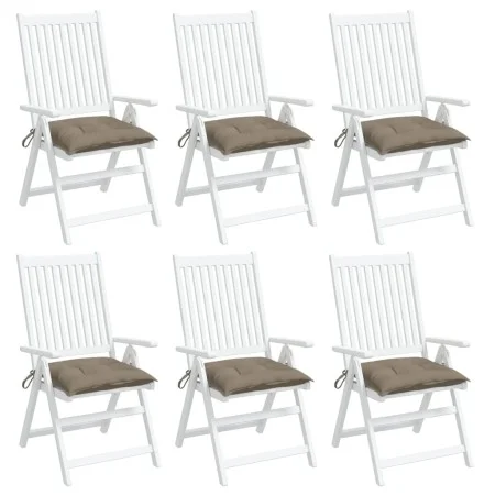 Garden pallet cushions 6 pcs taupe Oxford fabric 50x50x7 cm by , Cushions for chairs and sofas - Ref: Foro24-361533, Price: 5...