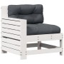 4-teiliges Gartenmöbel-Set mit Kissen aus massivem Weißkiefernholz von , Gartensets - Ref: Foro24-3250773, Preis: 405,77 €, R...