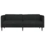 3 seater black fabric sofa by , Sofas - Ref: Foro24-372615, Price: 231,69 €, Discount: %