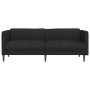 3-Sitzer-Sofa aus schwarzem Stoff von , Sofas - Ref: Foro24-372615, Preis: 255,65 €, Rabatt: %