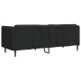 3-Sitzer-Sofa aus schwarzem Stoff von , Sofas - Ref: Foro24-372615, Preis: 255,65 €, Rabatt: %