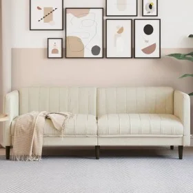 3 seater linen sofa by , Sofas - Ref: Foro24-372620, Price: 326,81 €, Discount: %