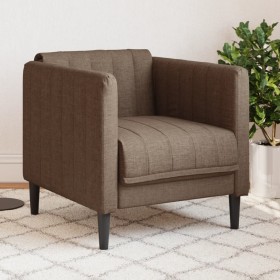 Sillón de tela marrón de , Sofás - Ref: Foro24-372603, Precio: 164,68 €, Descuento: %