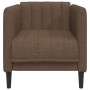 Sillón de tela marrón de , Sofás - Ref: Foro24-372603, Precio: 164,68 €, Descuento: %