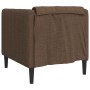 Sillón de tela marrón de , Sofás - Ref: Foro24-372603, Precio: 164,68 €, Descuento: %