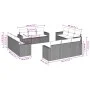 Garden sofa set 12 pieces with black synthetic rattan cushions by , Modular outdoor sofas - Ref: Foro24-3251103, Price: 819,1...